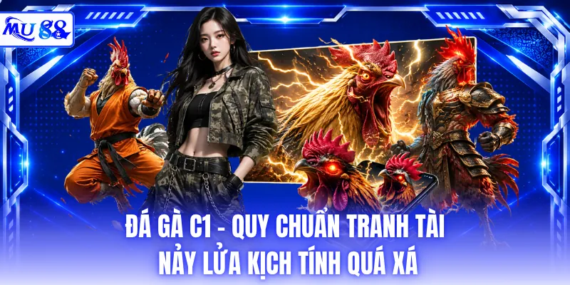 Đá Gà C1 - Quy Chuẩn Tranh Tài Nảy Lửa Kịch Tính Quá Xá