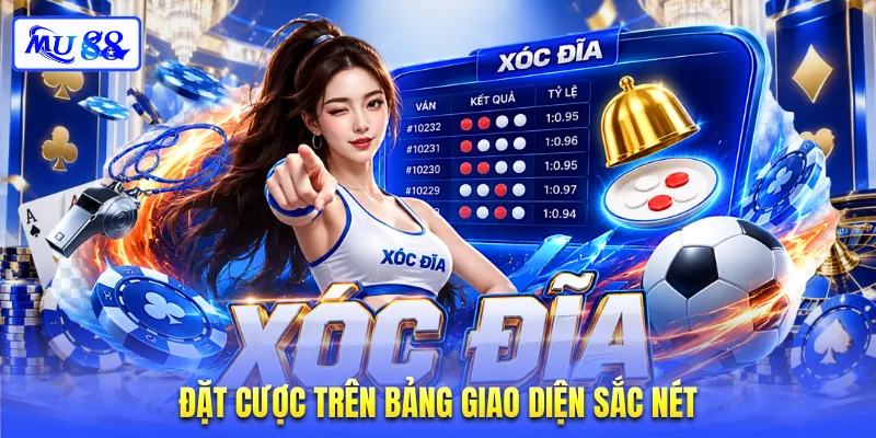 Đặt cược trên bảng giao diện sắc nét