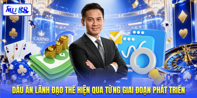 Dấu ấn lãnh đạo thể hiện qua từng giai đoạn phát triển