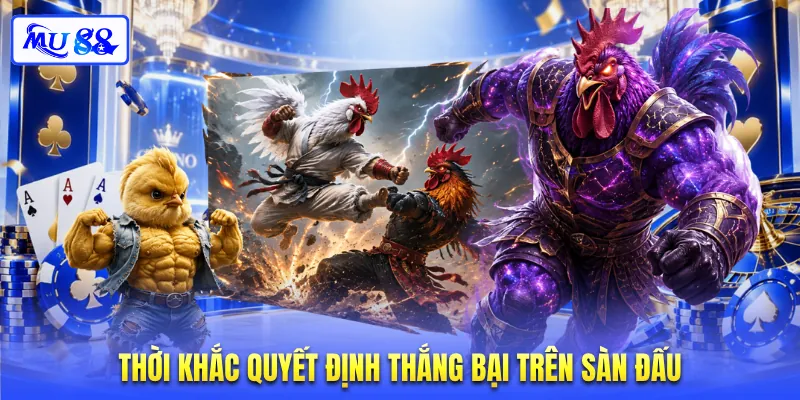 Thời khắc quyết định thắng bại trên sàn đấu